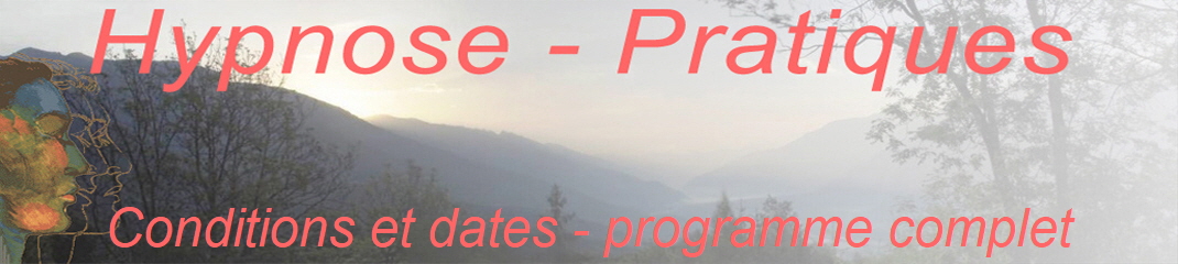 Conditions et dates - programme complet